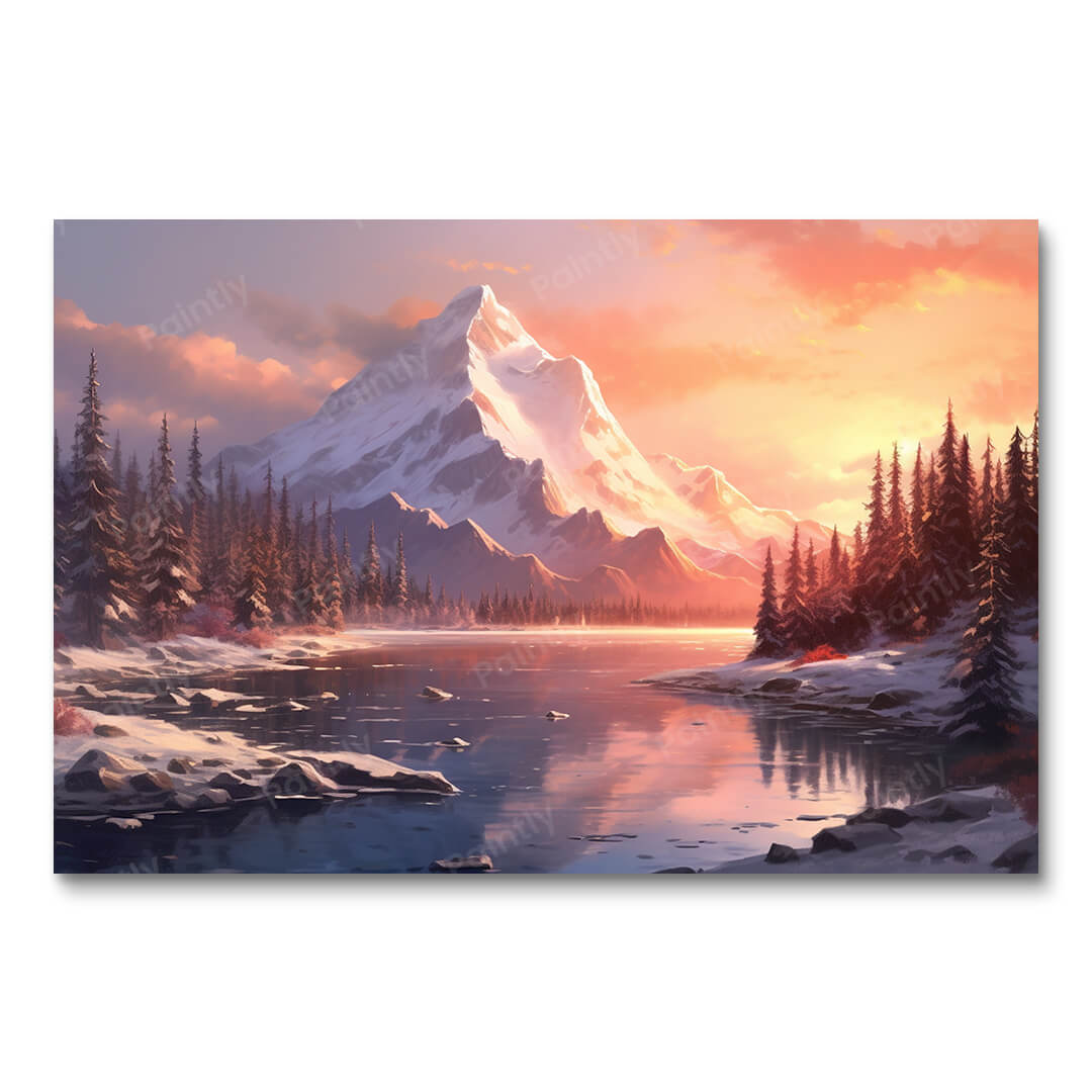 Mountain Majesteit (Diamond Painting)