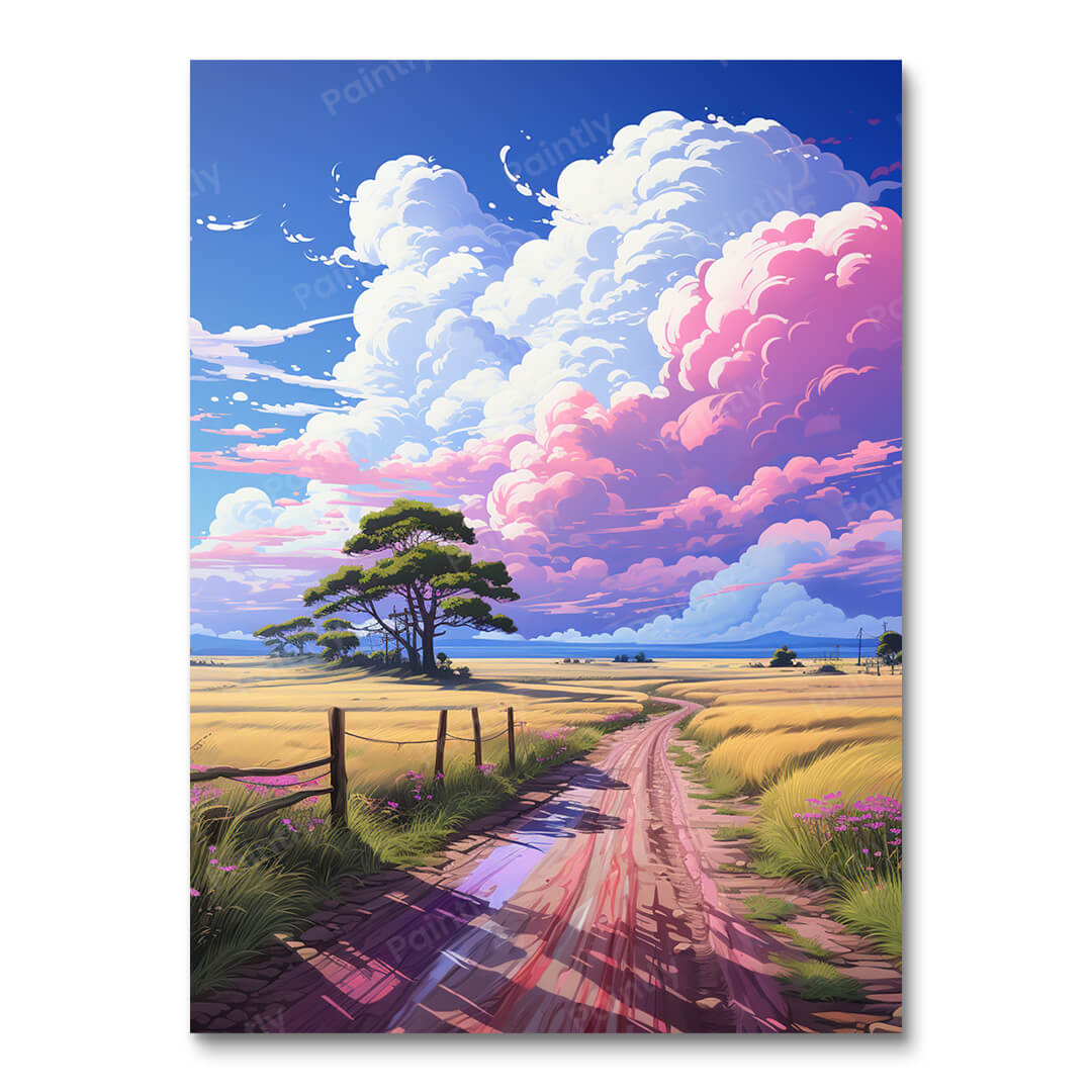 Landelijke Route (Diamond Painting)
