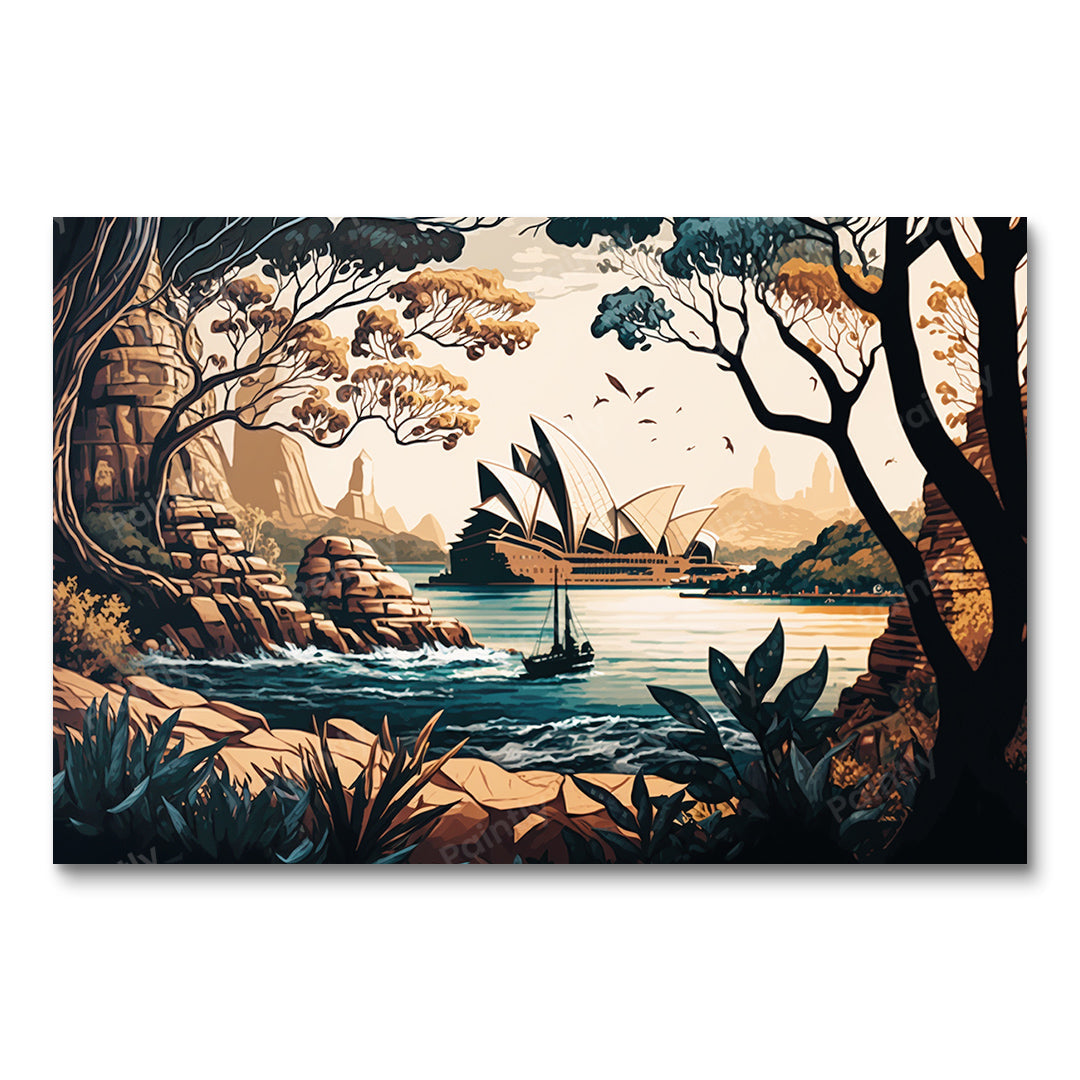 Utopisch Sydney (Diamond Painting)