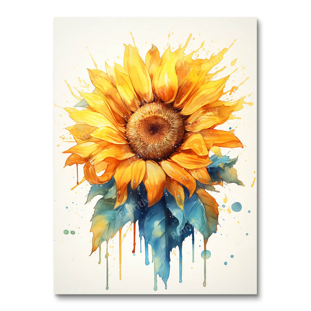 Zonnebloem Serenade (Diamond Painting)