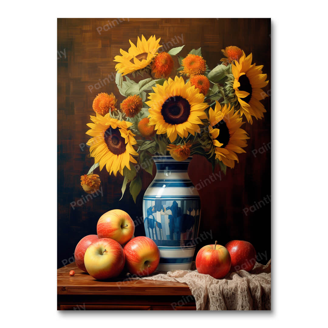 Zonnebloem Sereniteit (Diamond Painting)