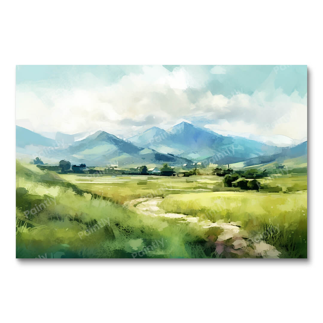 De Highland Harmony (diamond painting)