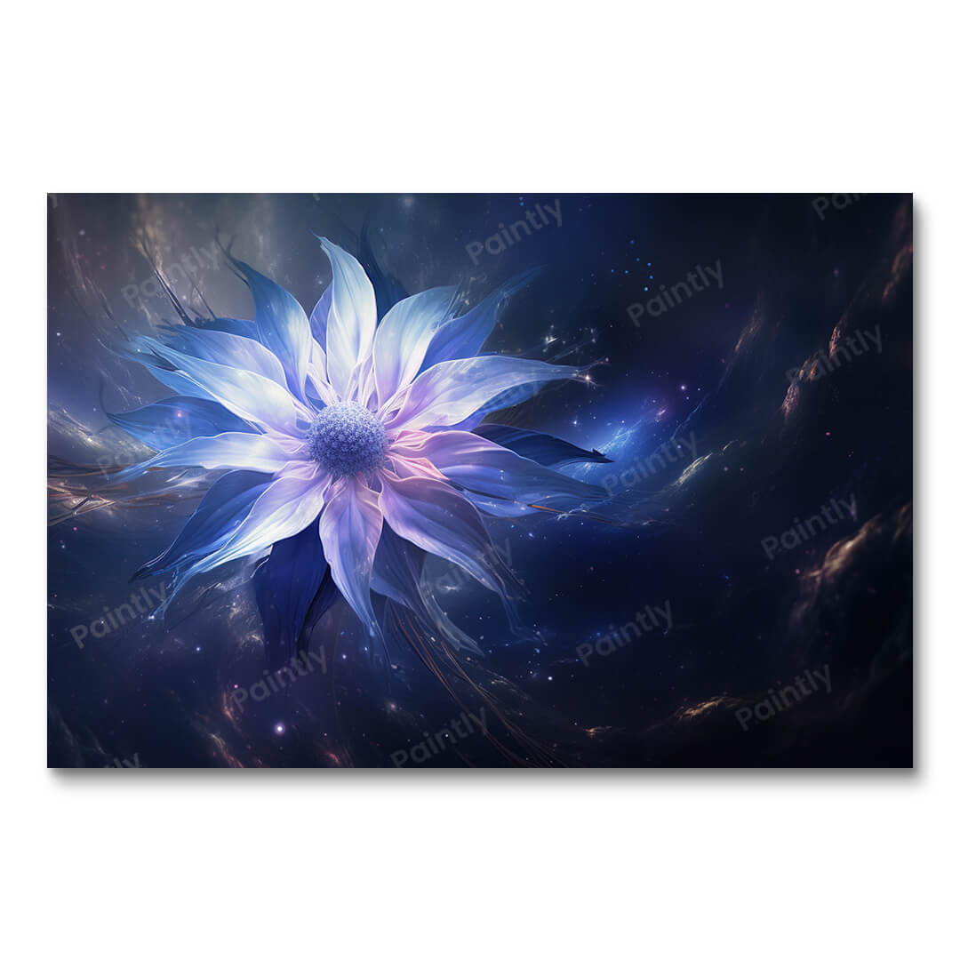 Galactische tuin (diamond painting)