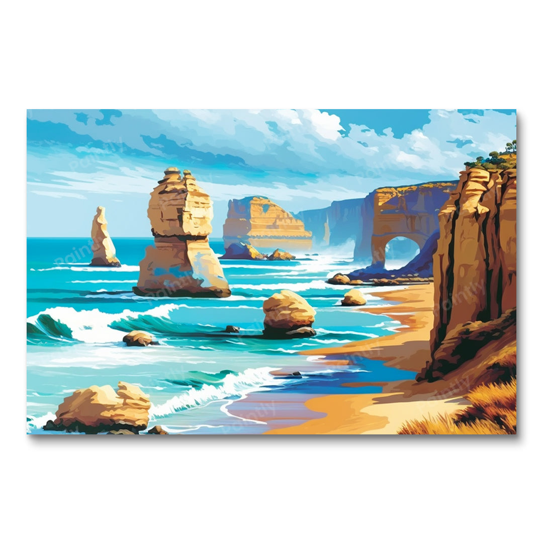 De Twaalf Apostelen Australië III (Diamond Painting)