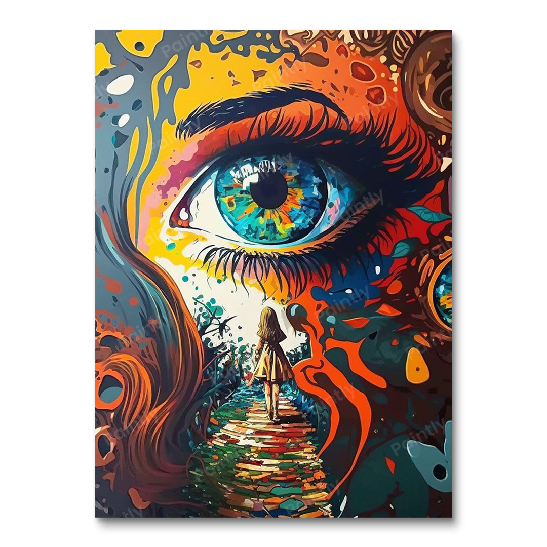 De helderziende (diamond painting)