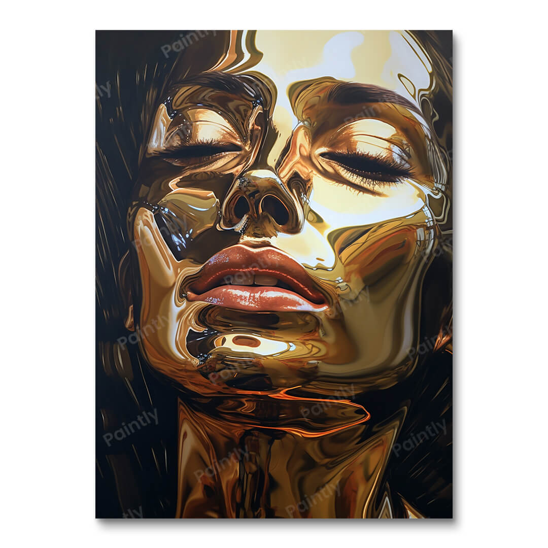 Dynamische portretten (diamond painting)