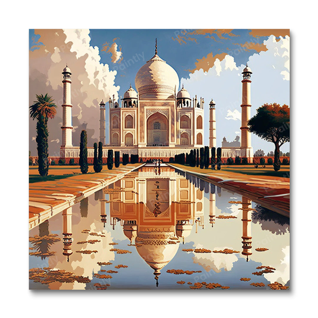 Taj Mahal (diamantschilderij)