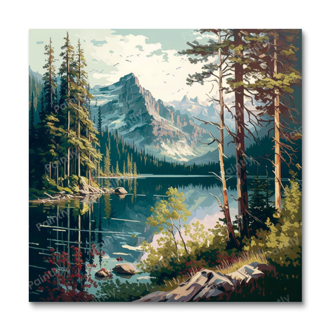Reflecties (diamond painting)