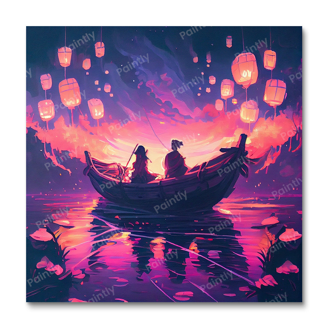 Lantaarn Liefde (Diamond Painting)