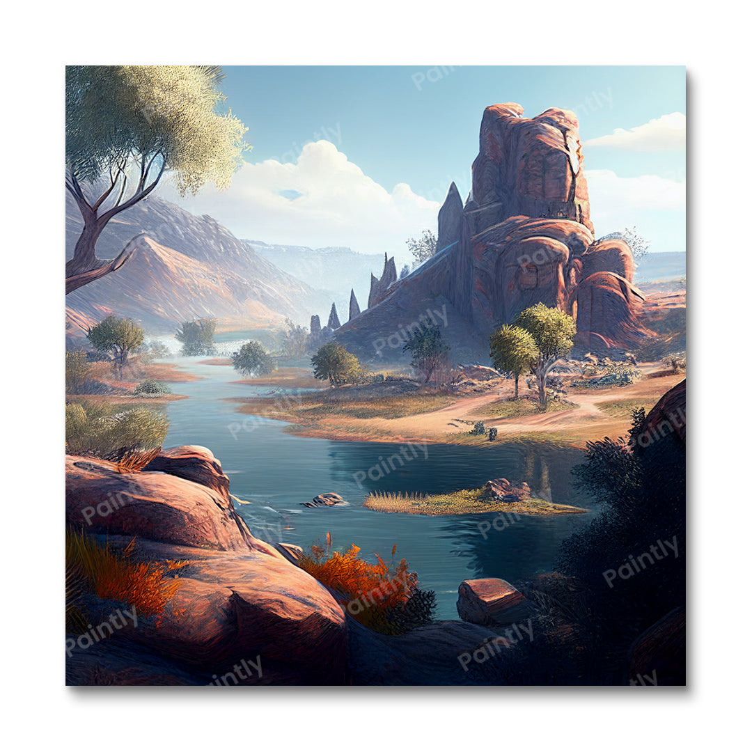 De Sonate van de Wild (Diamond Painting)