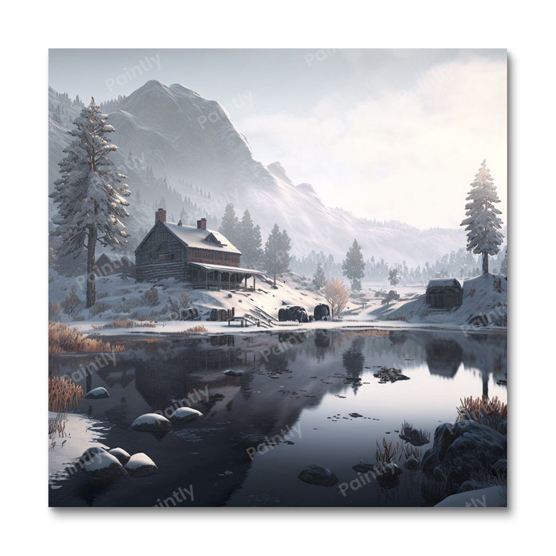 IJsweiden (diamond painting)
