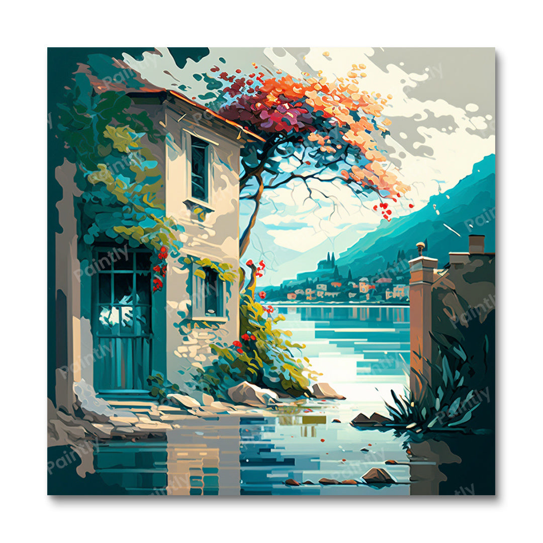 Delicate dageraad (diamond painting)
