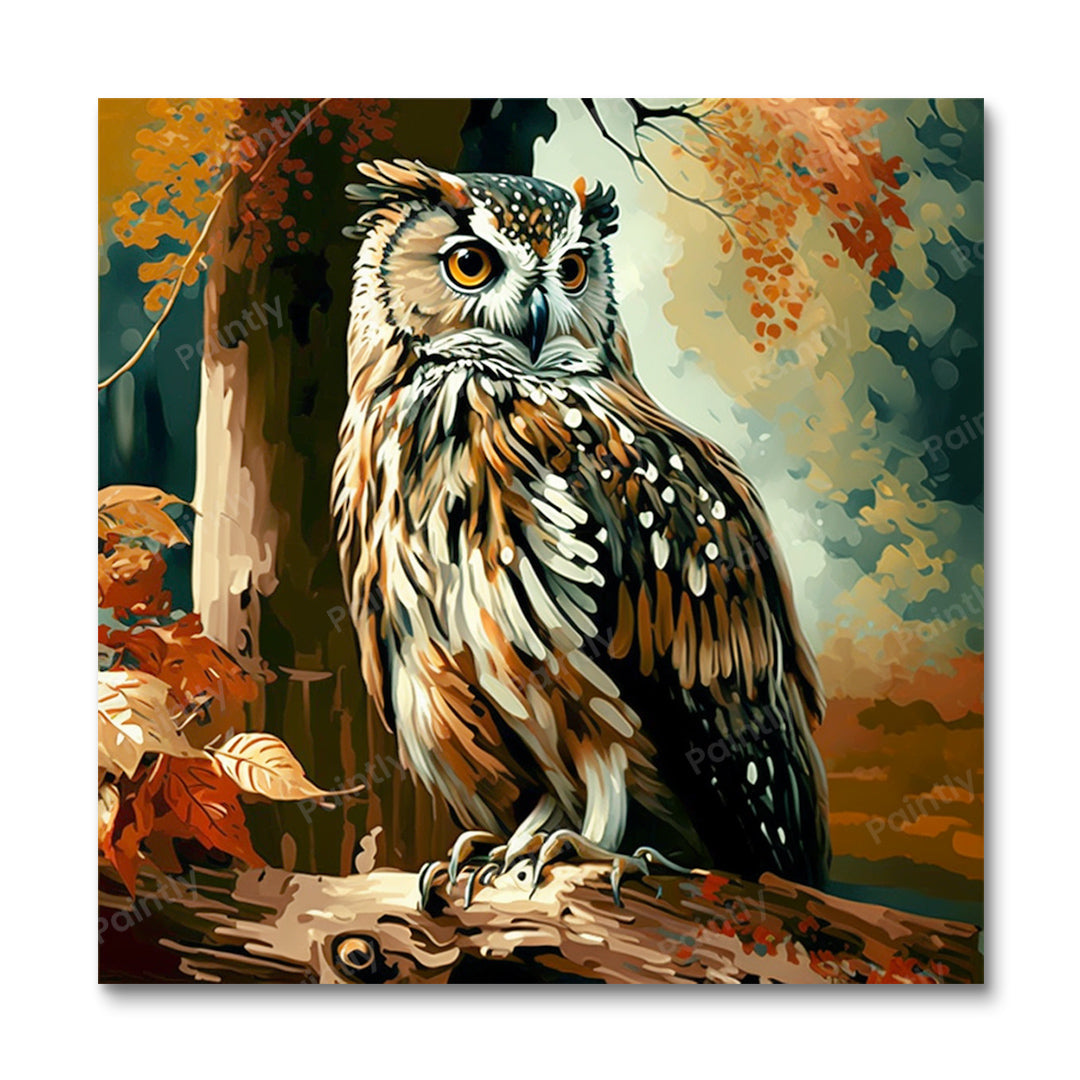 Uil V (diamond painting)