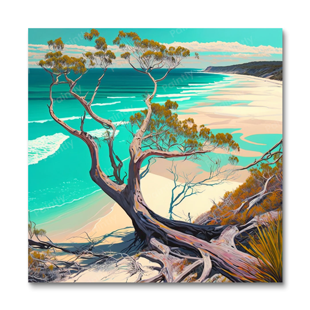Fraser Island Australië I (diamond painting)
