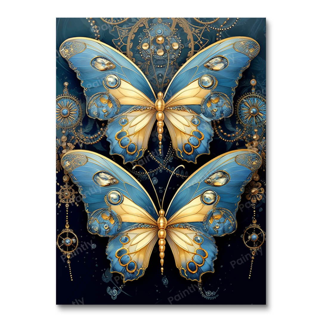 Vlinderwals II (diamond painting)