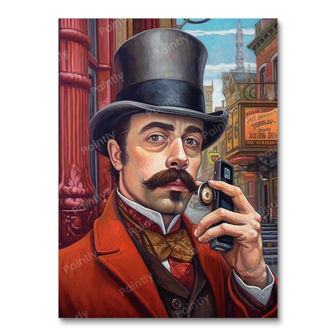 Vervlogen verbijstering (diamond painting)