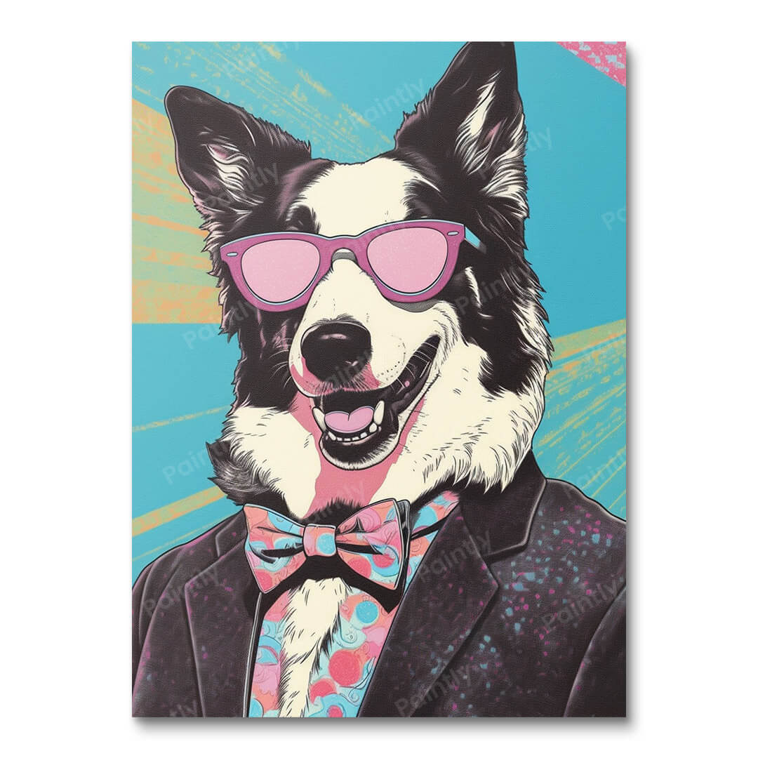 Komische Doggo II (Diamond Painting)