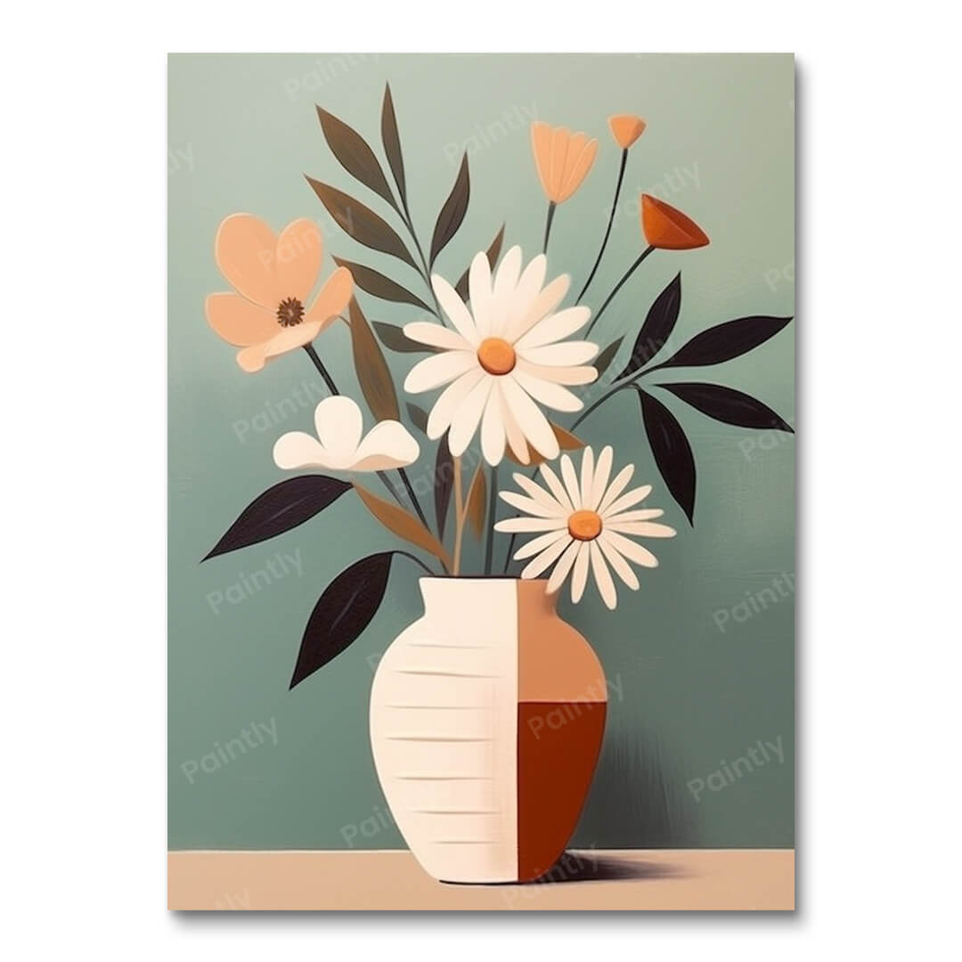 Botanische eenvoud (diamond painting)