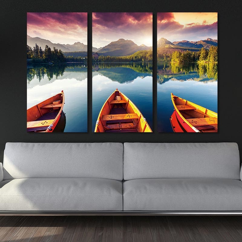 Bootjes Bij Meer | 3 Luiken