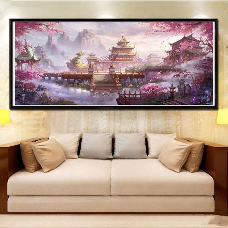 Chinees Landschap XL - Groot Formaat