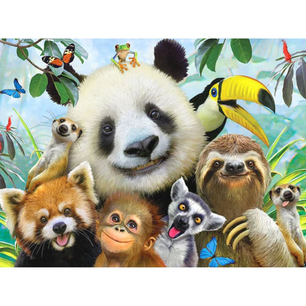 Dieren Selfie | Diamond Painting