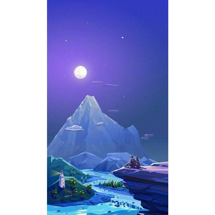 DIY Diamant Schilderij - Fantasie PIX-1796 - Diamond