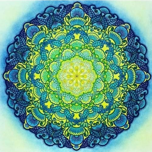 DIY diamant schilderij - Mandala PIX-891 - Diamond Painting