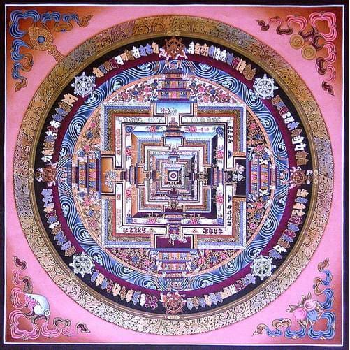 DIY diamant schilderij - Mandala PIX-896 - Diamond Painting