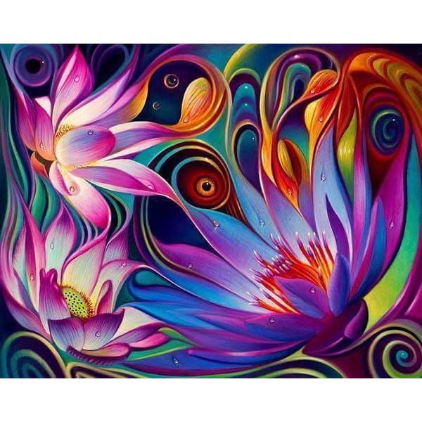DIY Diamond Painting - Bloem PIX-687 - Diamond Painting