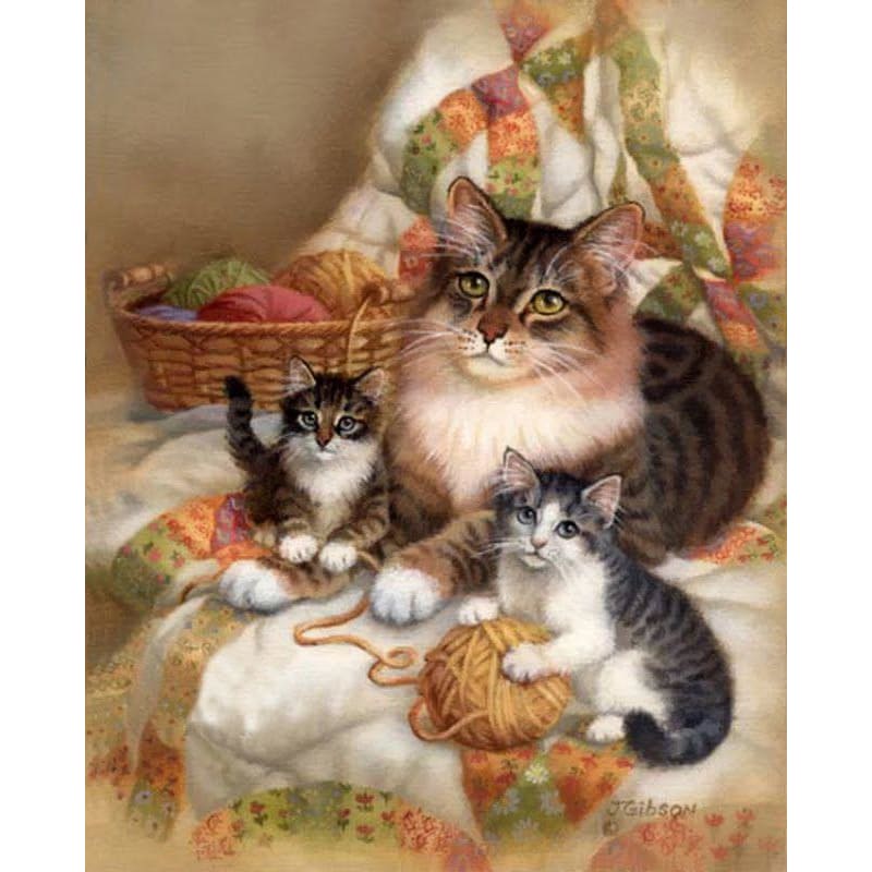 DIY Diamond Painting - Dieren PIX-2295 - Diamond Painting
