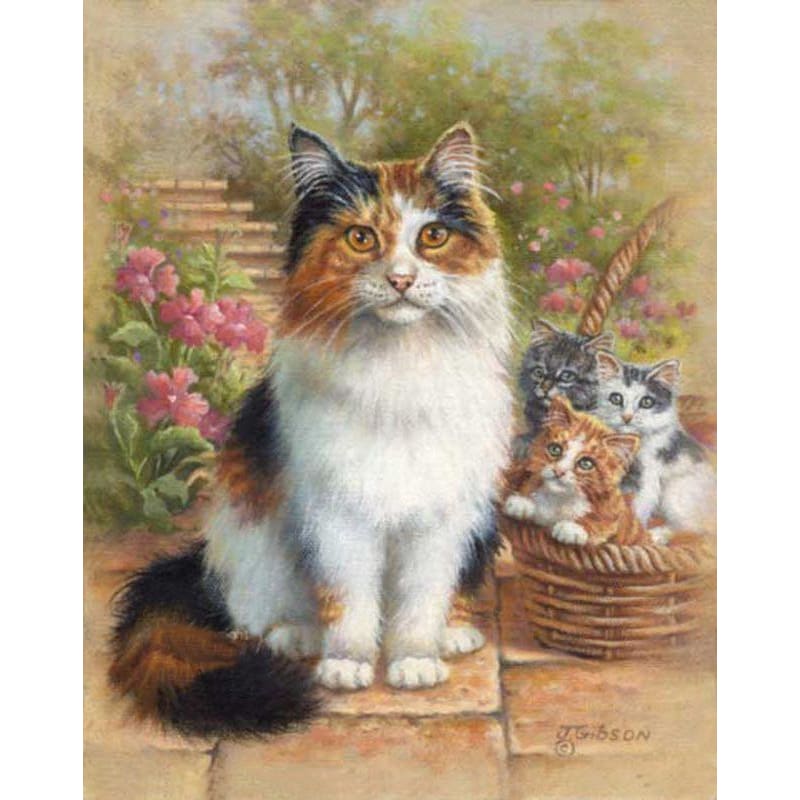 DIY Diamond Painting - Dieren PIX-2301 - Diamond Painting