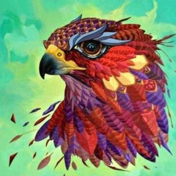 DIY Diamond Painting - Eagle Colors Full PIX-318 - Diamond