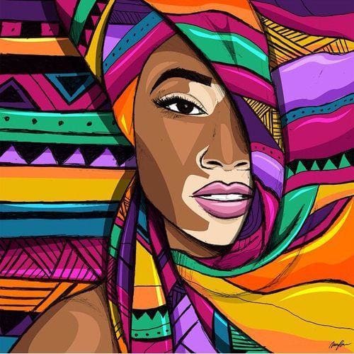 DIY Diamond Painting - Etnisch PIX-1475 - Diamond Painting