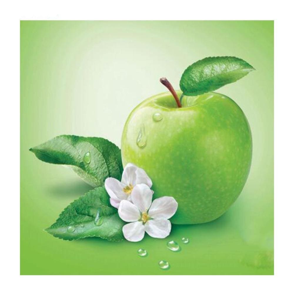 DIY Diamond Painting - Groene appel PIX-392 - Diamond