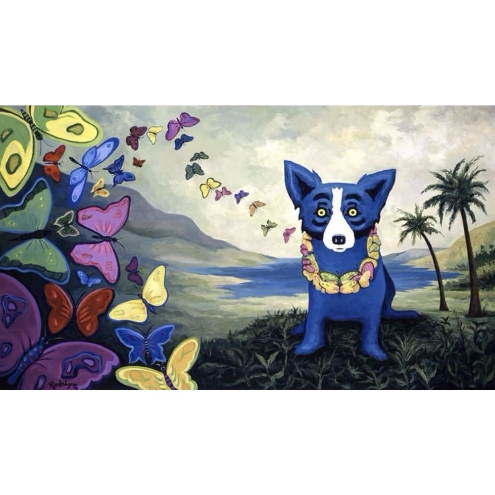 DIY Diamond Painting - Hawaiiaanse Blues PIX-332 - Diamond
