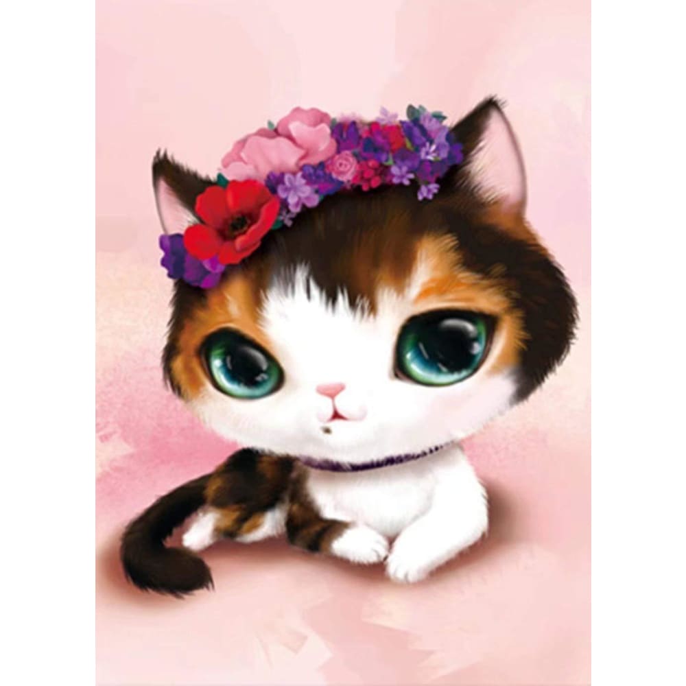 DIY Diamond Painting - Kat PIX-1334 - Diamond Painting