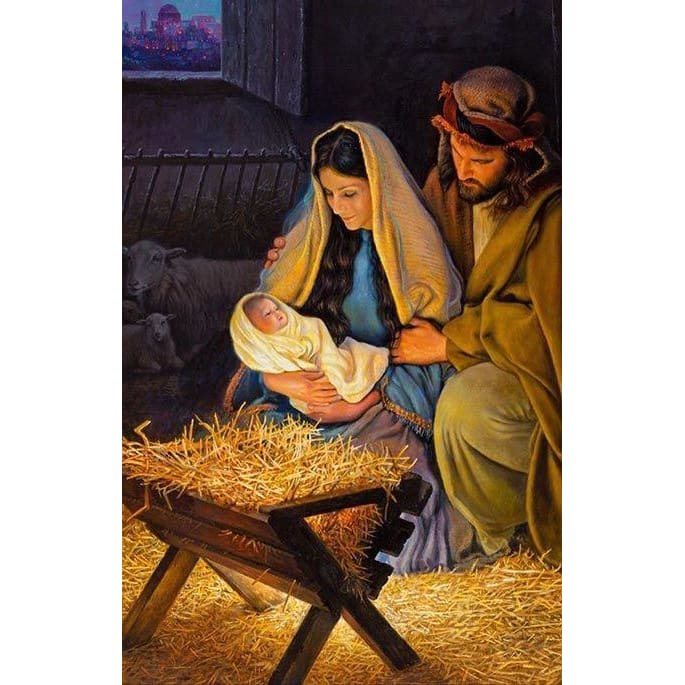 DIY Diamond Painting - Kerstmis PIX-2959 - Diamond Painting