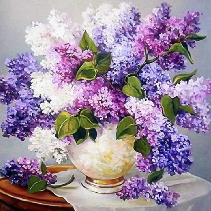 DIY Diamond Painting - Mozaïekbloemen Home PIX-69 - Diamond