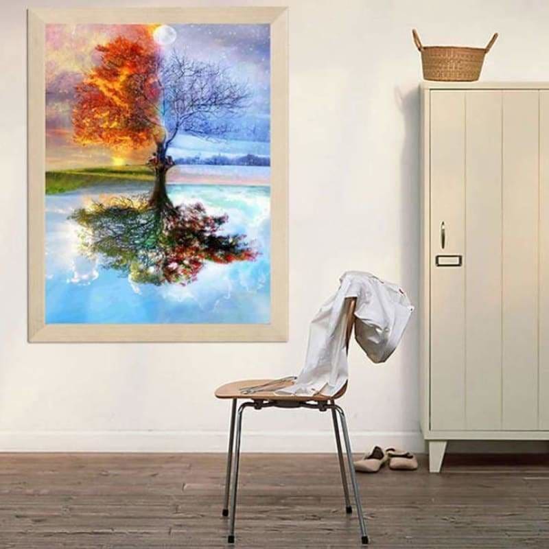 DOUBLE Full Vorm steentjes - 5D DIY Diamond Painting Kits