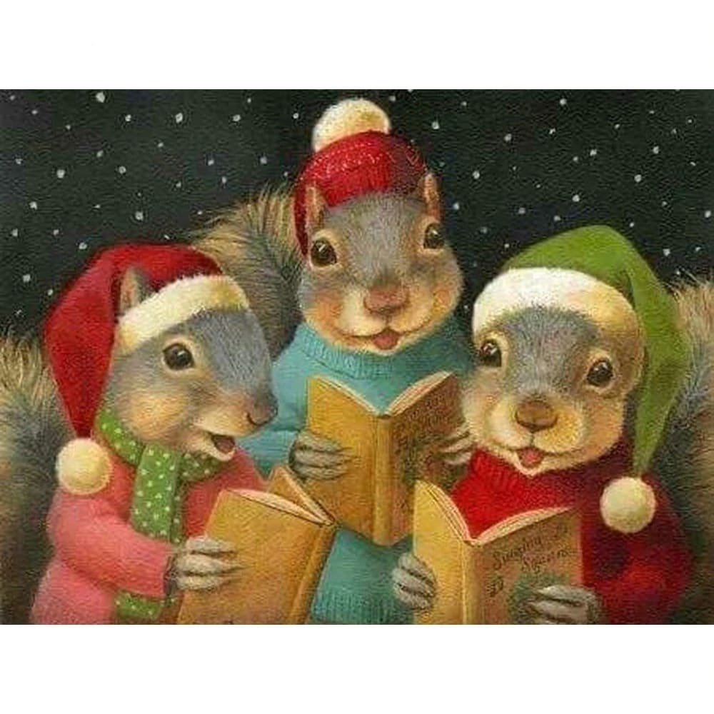 Eekhoorns | Diamond Painting