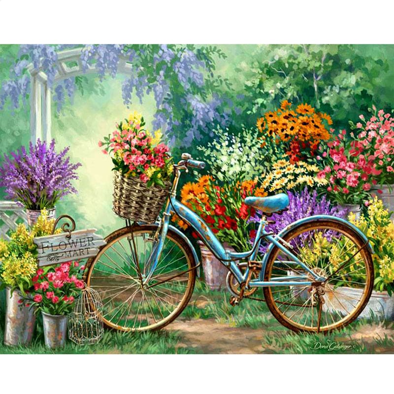 Fiets | Diamond Painting