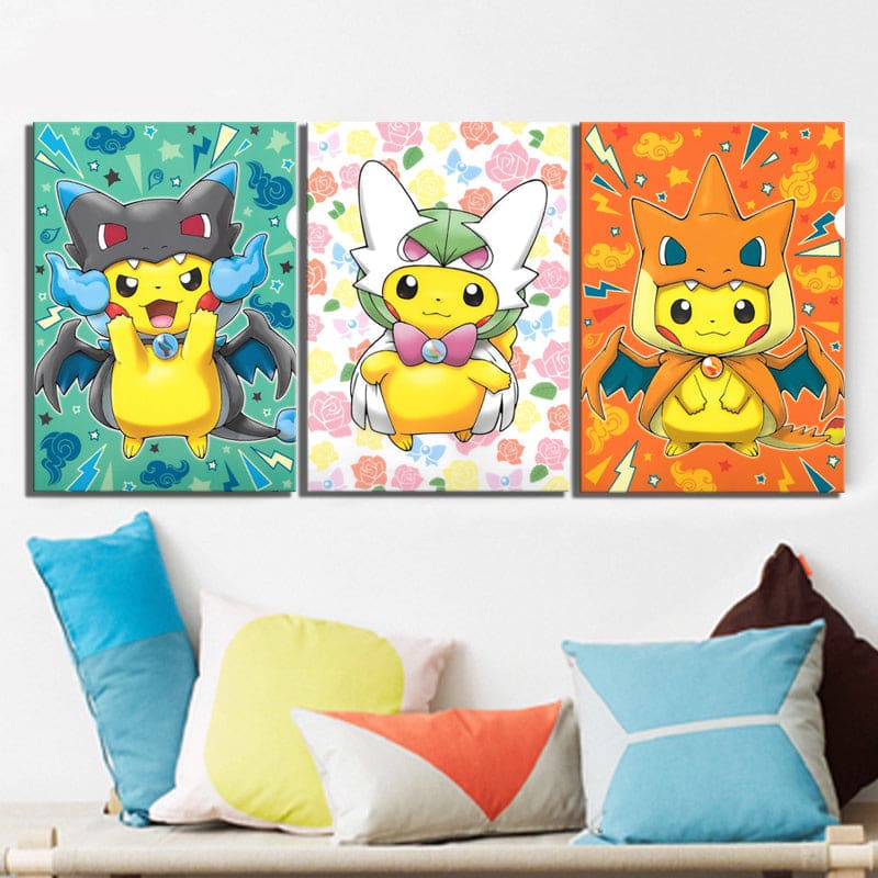 Pikachu | 3 Luiken