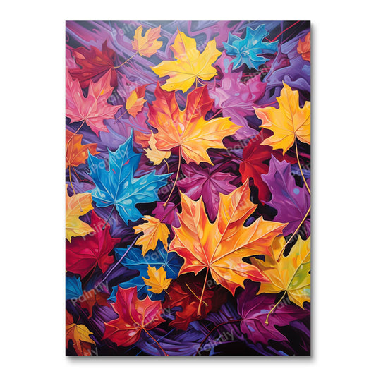 Levendig gebladerte (diamond painting)