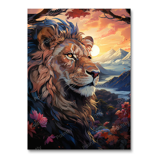 Romantische vergezichten (diamond painting)