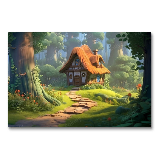Magische Cabine (Diamond Painting)