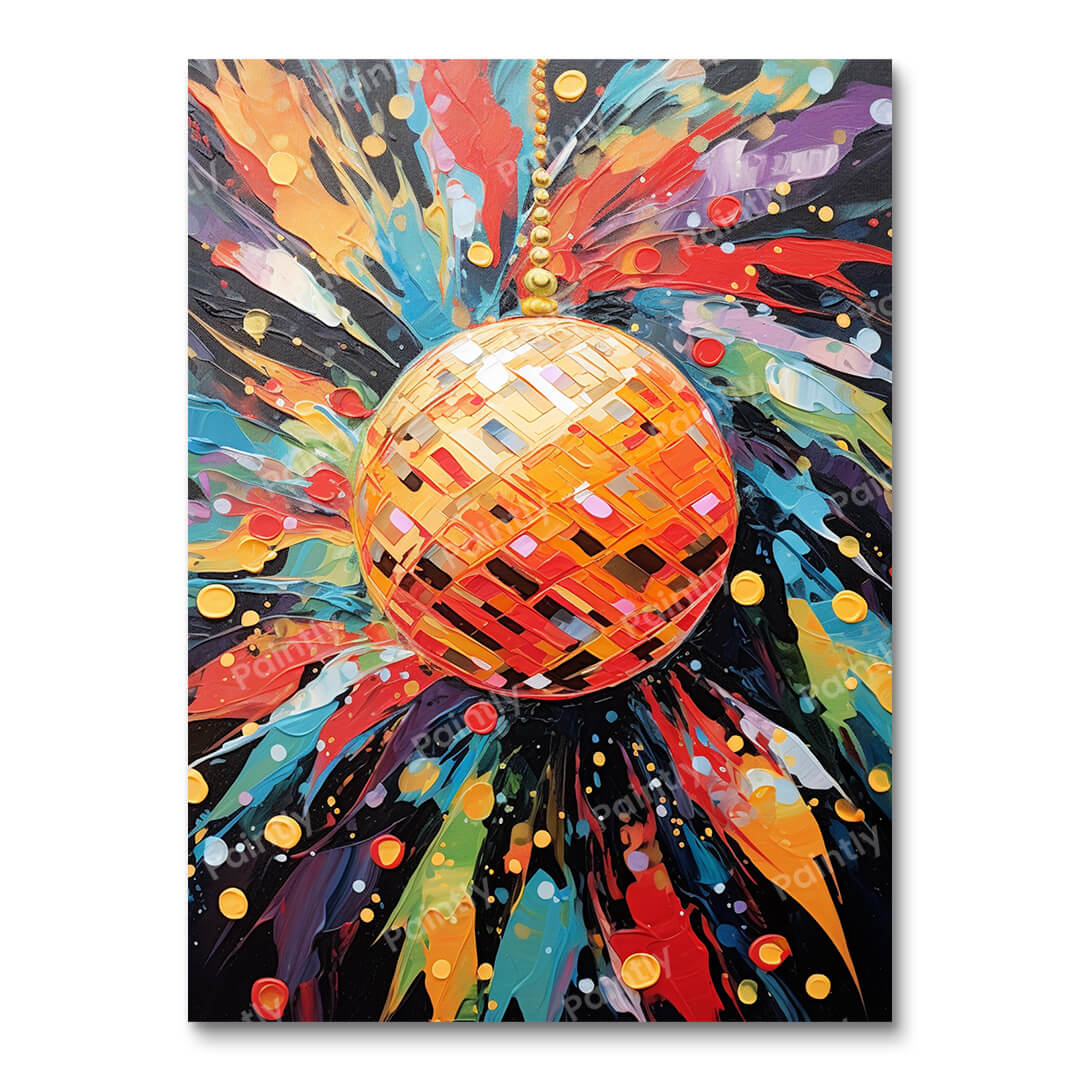 Speelse glans (diamond painting)