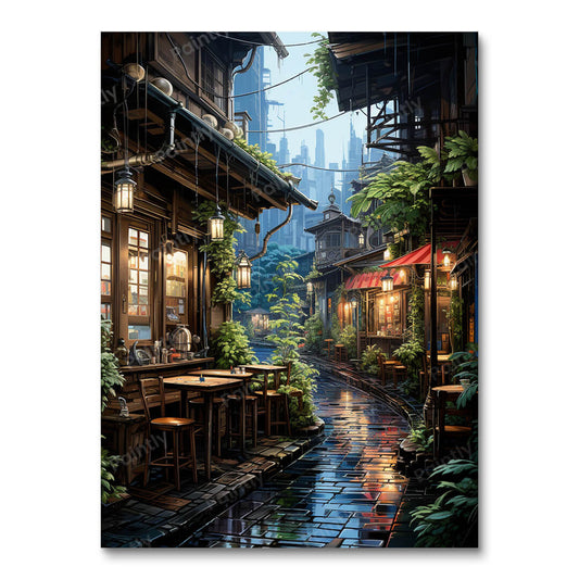 Japans Java (diamond painting)