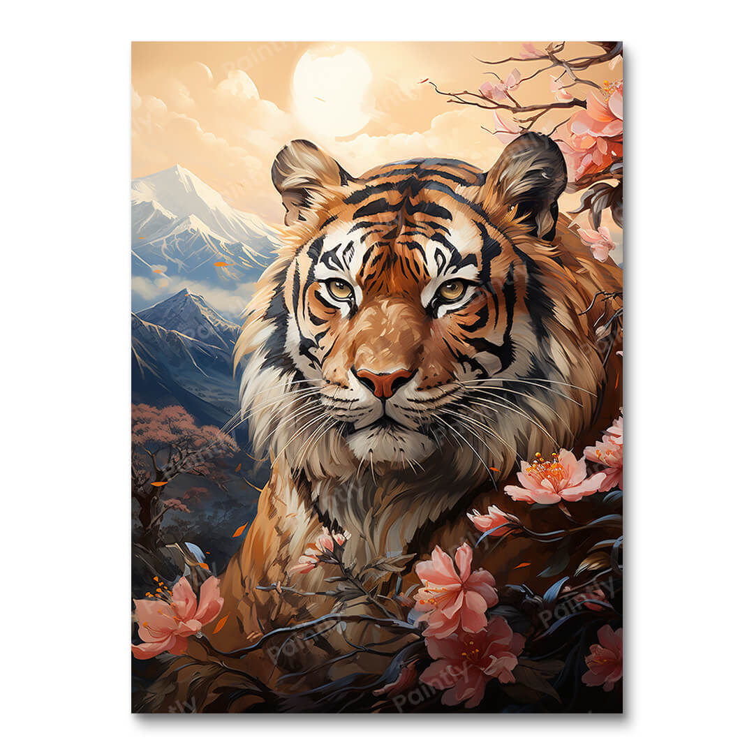 Sereniteit in de natuur (diamond painting)