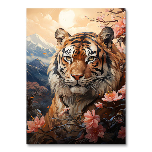 Sereniteit in de natuur (diamond painting)