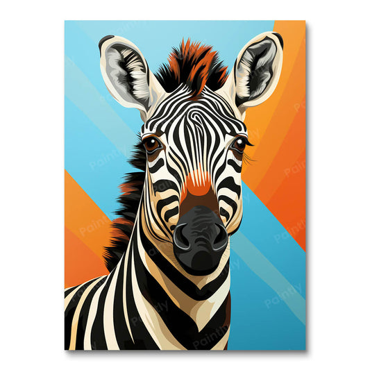 Levendige Zeb (Diamond Painting)